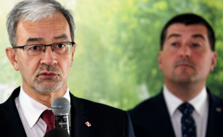 Jerzy Kwieciński, Leszek Skiba / autor: PAP/DAREK DELMANOWICZ