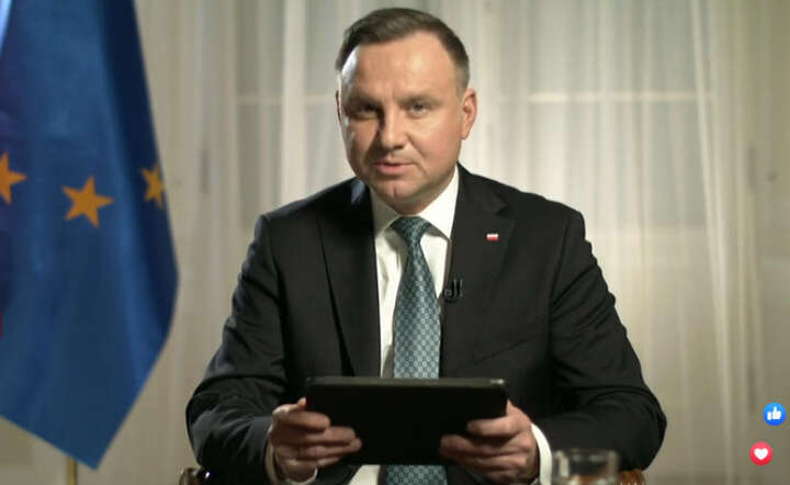 prezydent Andrzej Duda / autor: Facebook-screenshot, wPolityce.pl/Fratria