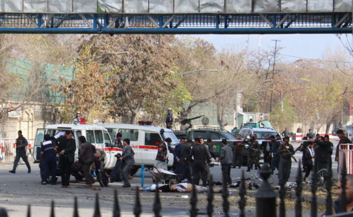 AFGHANISTAN EXPLOSION / autor: PAP/EPA/JAWED KARGAR
