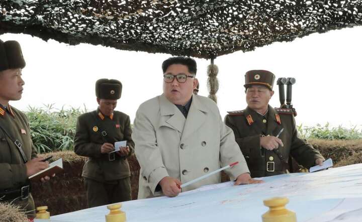 Kim Jong Un / autor: PAP/EPA/KCNA
