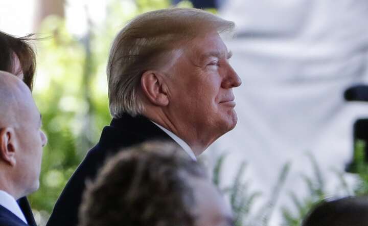 Prezydent Donald Trump / autor: fot. PAP / EPA / Eric Lesser