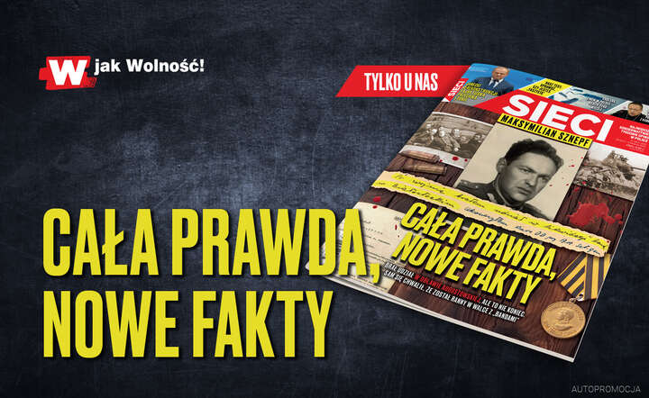 Okładka tygodnika Sieci / autor: Fratria