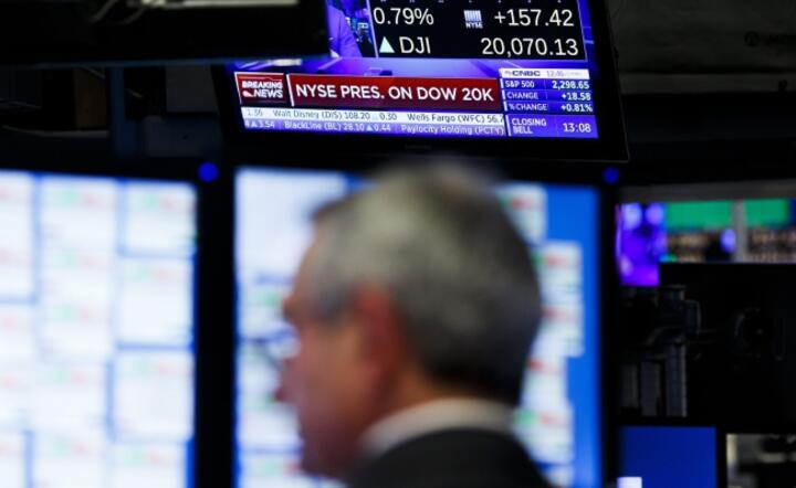 Notowania na Wall Street, fot. PAP/EPA/Justin Lane