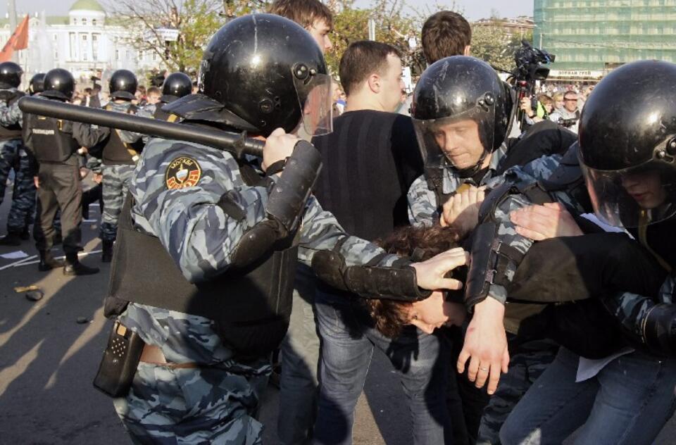 Protesty w Moskwie, PAP/EPA