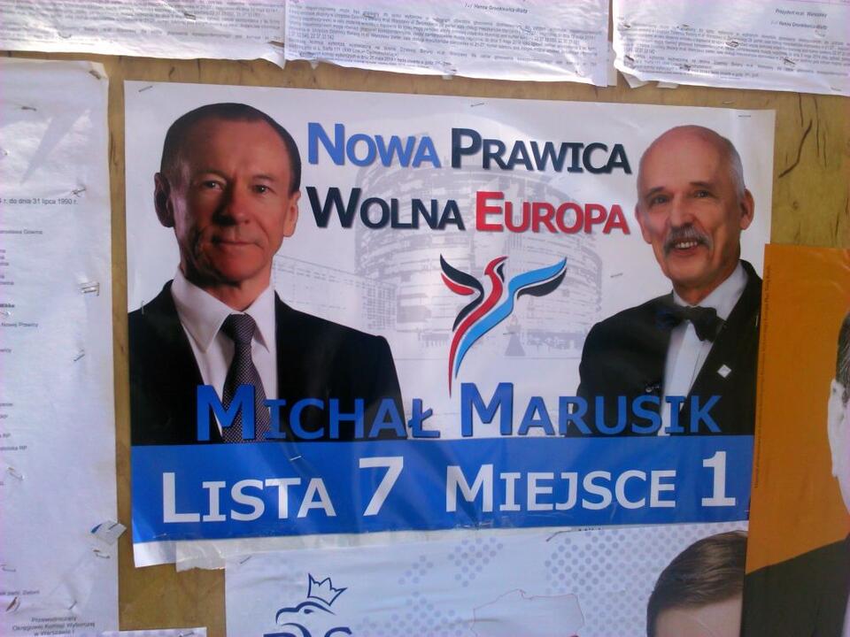 Michał Marusik zastąpił JKM na stanowisku prezesa KNP. Fot. wPolityce.pl