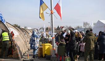 Zwiększa się liczba uchodźców przybywających z Ukrainy