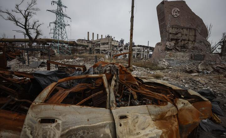 Zniszczenia w Mariupolu / autor: PAP/EPA