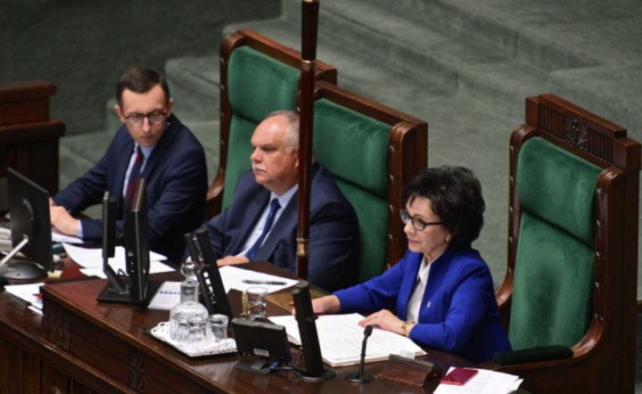 Posiedzenie Sejmu / autor: PAP/Marcin Obara