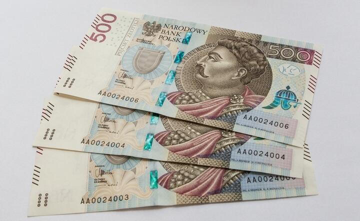 Banknot 500 zł pozostanie największym nominałem w obiegu / autor: Fratria / JS