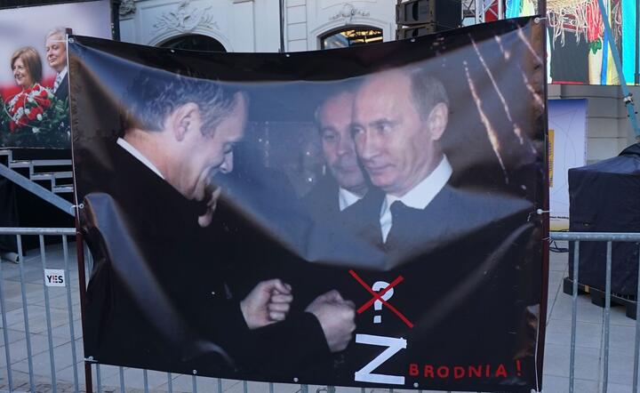Donald Tusk i Putin w Smoleńsku / autor: fot. Fratria