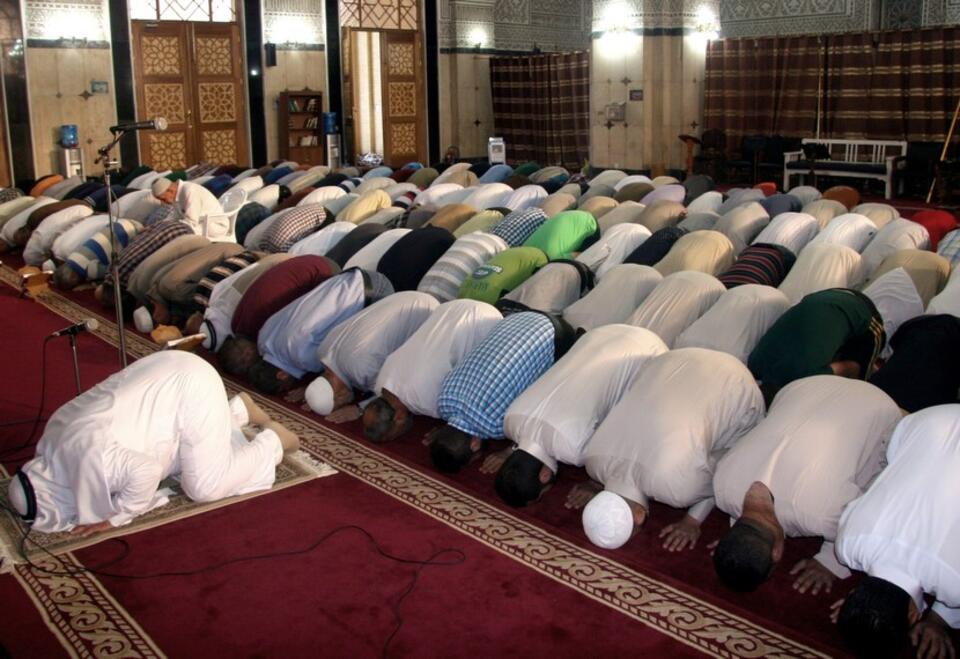 Meczet w Bagdadzie. Fot. PAP / EPA