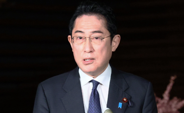 Japoński premier Fumio Kishida  / autor: PAP/EPA/JIJI PRESS