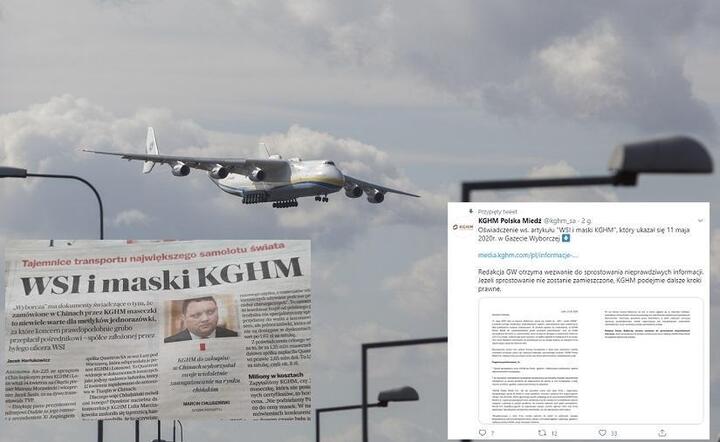 Artykuł GW i reakcja KGHM / autor: Fratria/wPolityce.pl