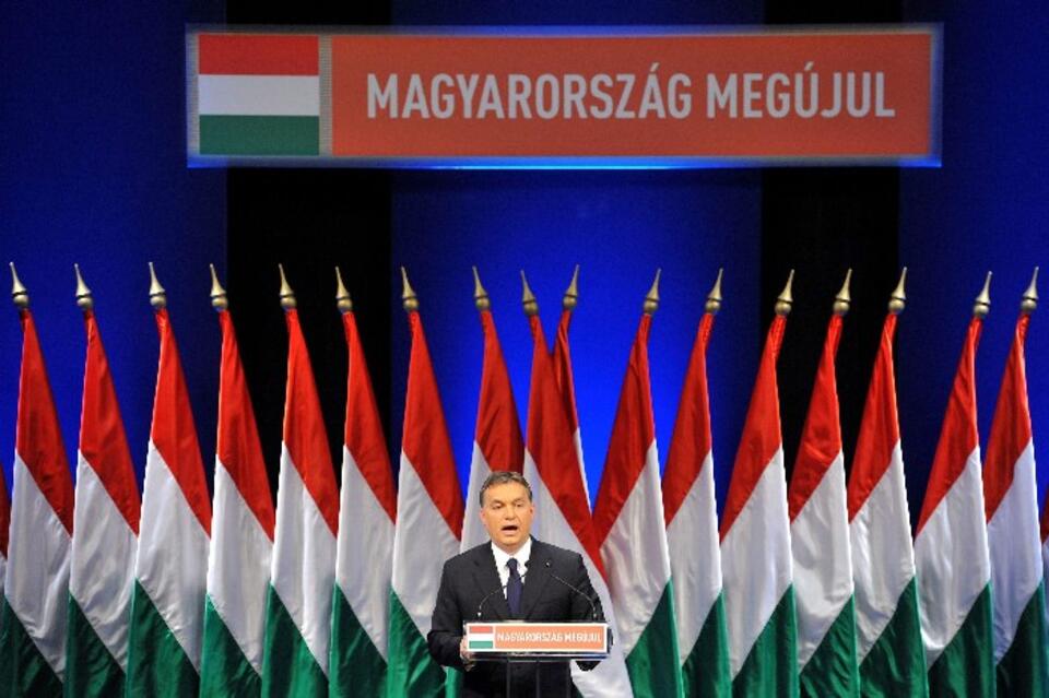 Wiktor Orban wygłasza orędzie o stanie państwa, PAP/EPA