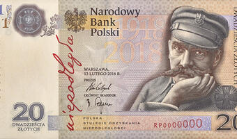 Banknot z Marszałkiem