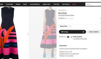Sukienka Melanii Trump dostępna w sklepie internetowym. Cena robi wrażenie