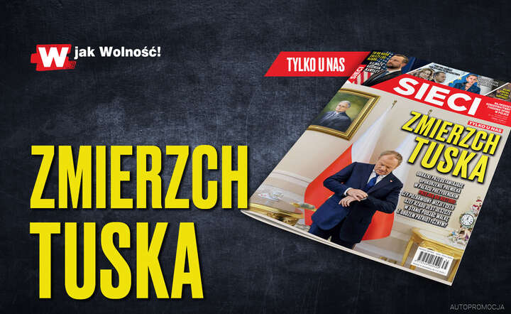 Okładka tygodnika Sieci / autor: Fratria