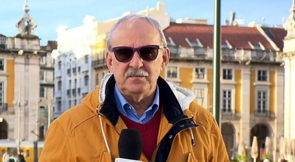 Jacek Pałasiński w Lizbonie. Fot. wPolityce.pl/tvn24