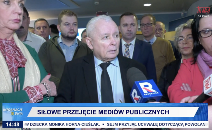 Prezes Kaczyński: Konstytucja nie działa! To zamach