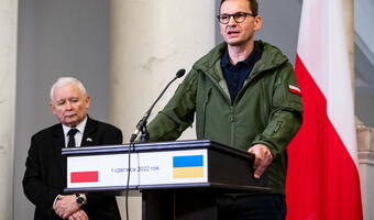 Morawiecki i Kaczyński spotkali się z prezydentem Zełenskim