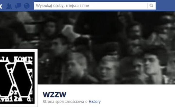 Fragment profilu WZZW na Facebooku