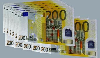 Euro wygrywa z dolarem