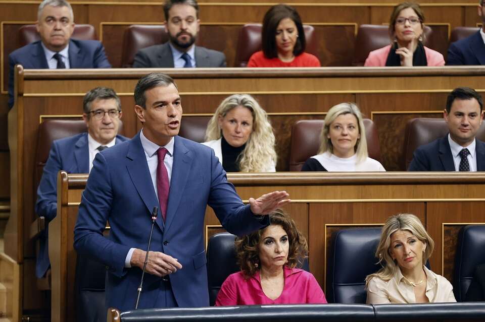 Premier Hiszpanii Pedro Sanchez / autor: PAP/EPA