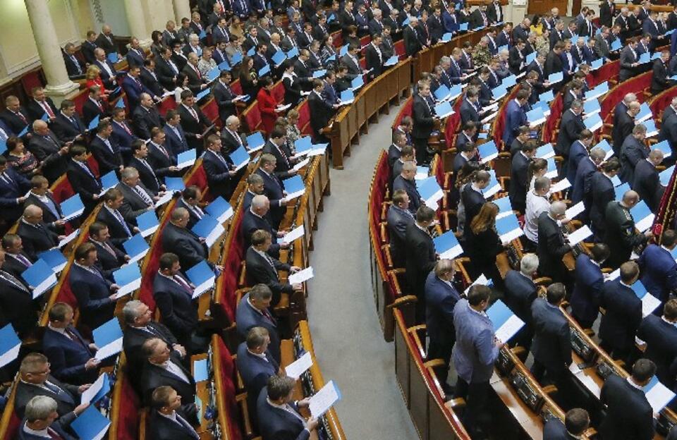 Rada Najwyższa Ukrainy, PAP/EPA 