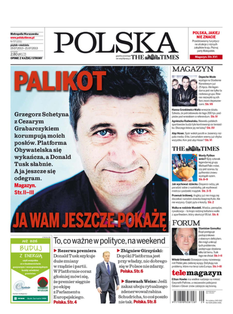 Fot. wPolityce.pl/Polska The Times