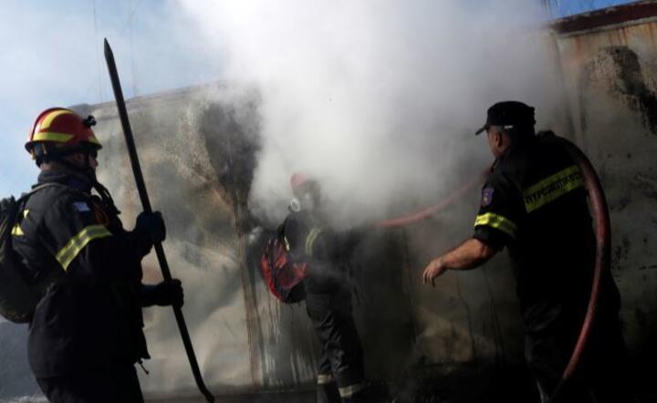 Pożar w Grecji / autor: PAP/EPA/KOSTAS TSIRONIS