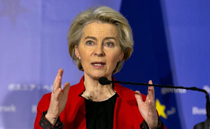 Ursula von der Leyen przedstawi nową strategię bezpieczeństwa gospodarczego / autor: PAP