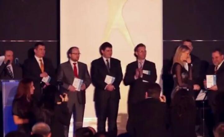 Wręczenie nagród podczas Gali technologicznej w 2012r.