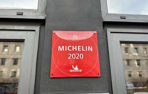 Symbol Michelin w Warszawie / autor: Fratria