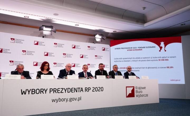 Na podstawie danych z 100 proc. obwodów Andrzej Duda został ponownie wybrany na prezydenta RP / autor: PAP/Mateusz Marek