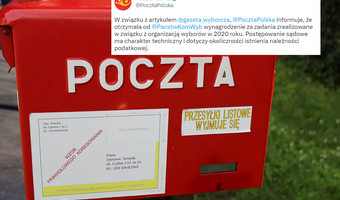 Poczta Polska odpowiada "GW": Otrzymaliśmy pieniądze