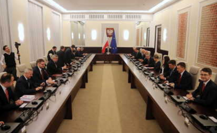 Rada Ministrów / autor: PAP
