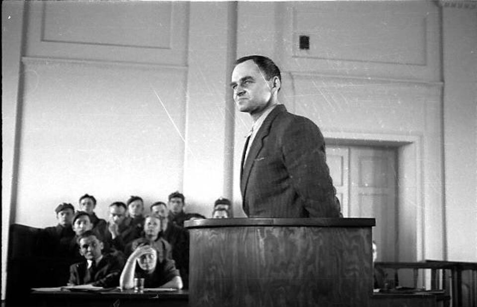Proces Witolda Pileckiego/ fot. wikipedia/ domena publiczna