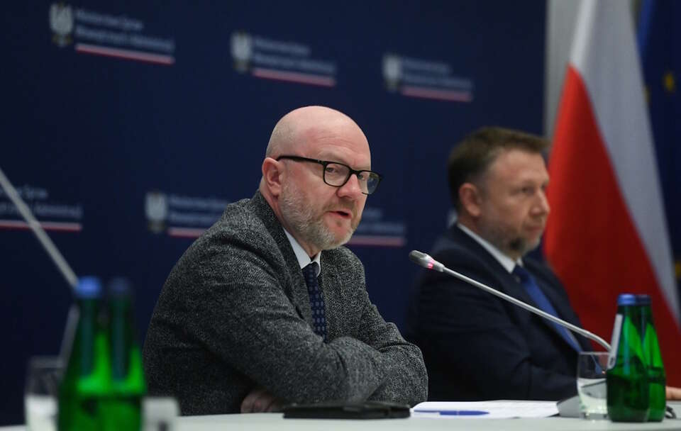 Maciej Duszczyk, Marcin Kierwiński / autor: PAP/Piotr Nowak