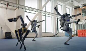 Genialny taniec robotów od Boston Dynamics! [wideo]