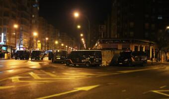 Starcia w Katalonii – rannych 72 policjantów