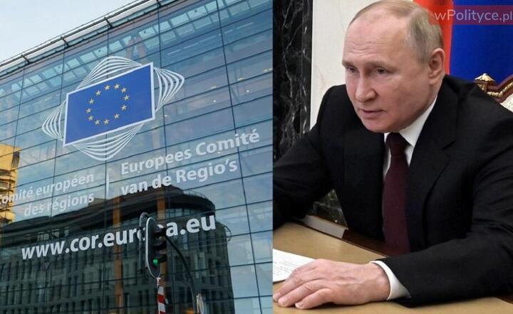 Unia Europejska/Władimir Putin / autor: Fratria/PAP/EPA