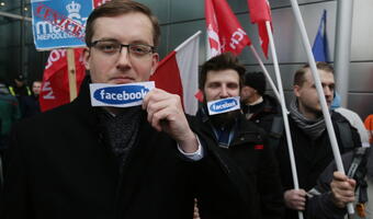 "Facebook cenzuruje nasze profile!" - protestują narodowcy