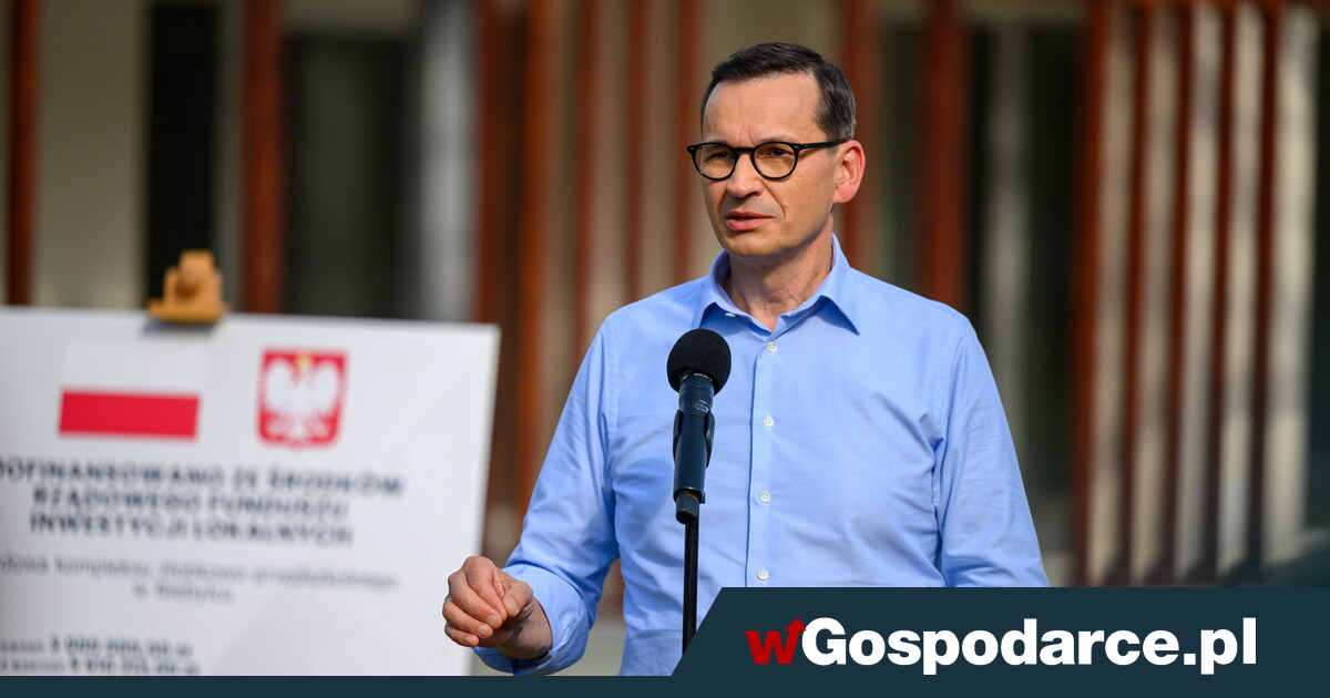 M Morawiecki Polacy zarabiają prawie dwa razy więcej niż za Tuska