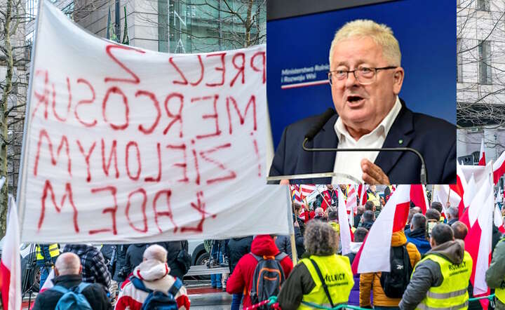 Protest rolników trwający od 15 maja / autor: Fratria