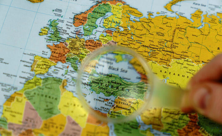 Mapa Europy / autor: Fratria