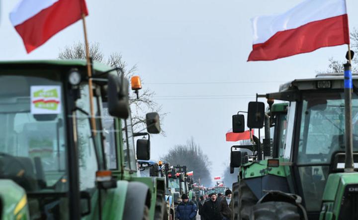 Strajk generalny rolników. Od 9 lutego przez 30 dni