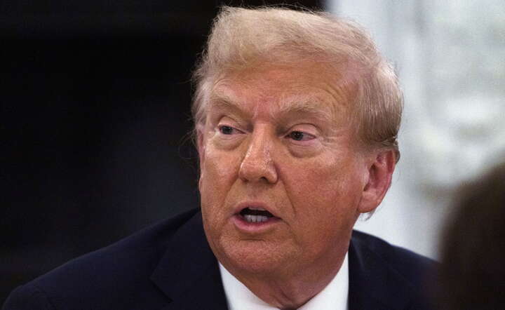 Prezydent USA Donald Trump w Białym Domu / autor: PAP/EPA/WILL OLIVER