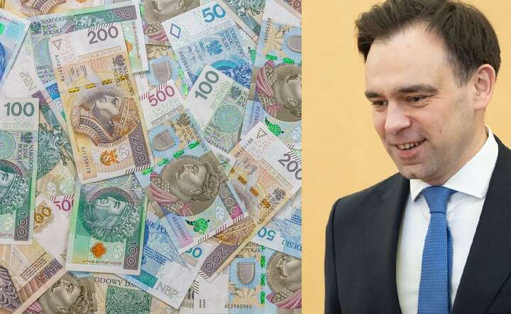 Minister finansów Andrzej Domański ma problem z budżetem: spadek dochodów podatkowych / autor: Fratria / AS /AW