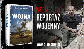 Premiera książki korespondenta wojennego telewizji wPolsce.pl. „Wojna. Reportaż z Ukrainy"