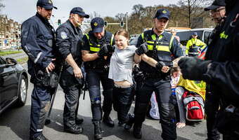 Greta Thunberg zatrzymana w Holandii